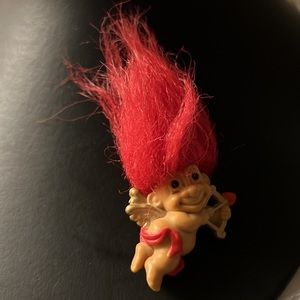Vintage Russ Cupid Troll Pin